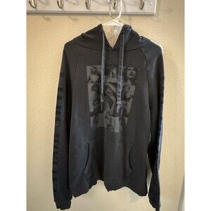 Taylor Swift The Eras Tour Black Hoodie Sweatshirt  Large Official Concert Merch